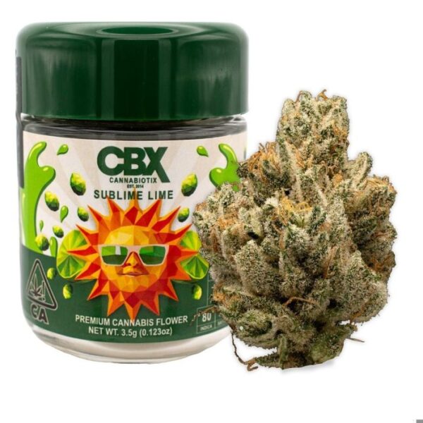 CBX CANNABIOTIX PREMIUM FLOWER 3.5G – SUBLIME LIME