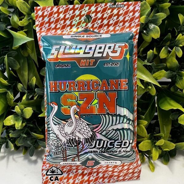 SLUGGERS- INFUSED JOINTS 5PCK- HURRICANE SZN