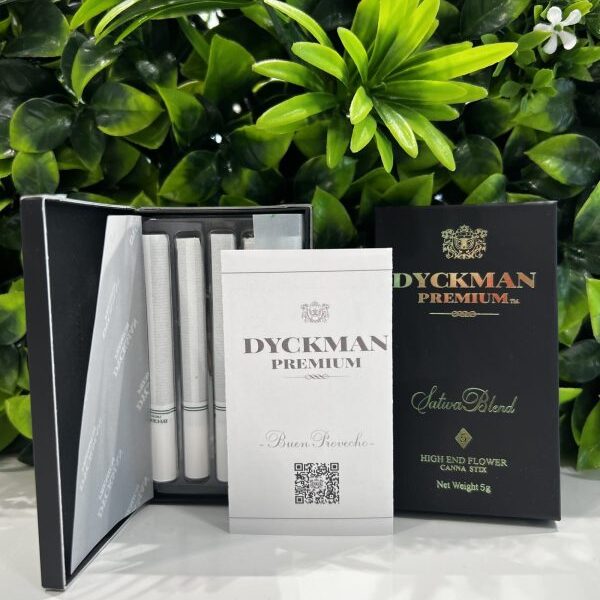 DYCKMAN PREMIUM- High End Flower- 5 Pack Pre Roll- SATIVA