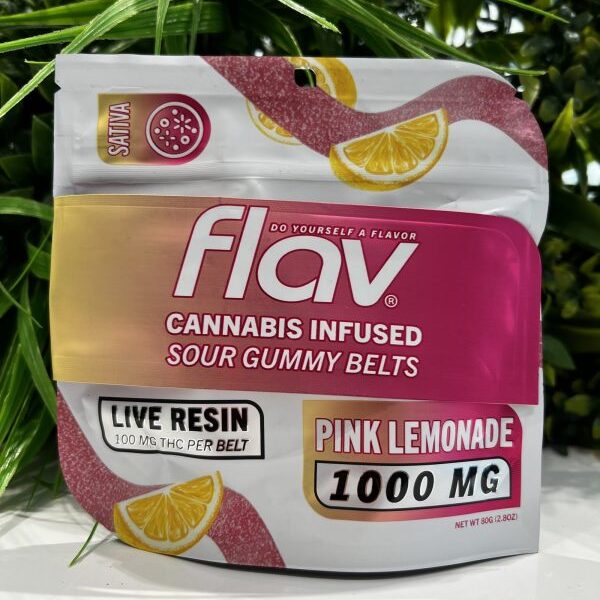 FLAV BELTS- 1000 MG- PINK LEMONADE