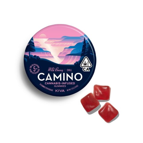 CAMINO- CHILL GUMMIES-WILD BERRY-5MG