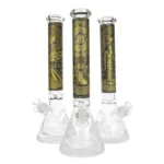 16 Inch Beaker Bong - Assorted Graphics