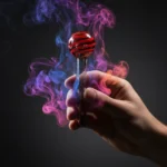 4-Inch Colored Striped Glass Oil Burner Pipe (12 Pack)