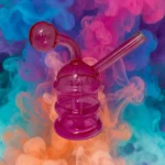 Mini Oil Burner Rig with Internal Comb Perc