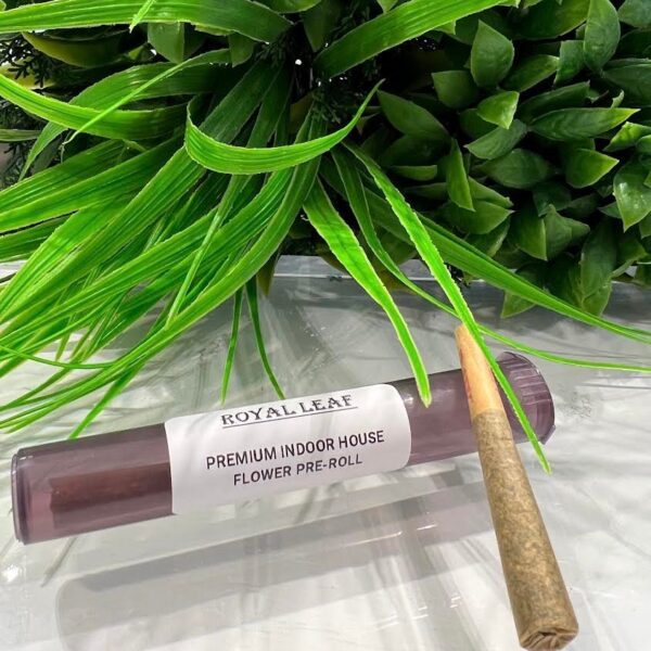 ROYAL LEAF- PREMIUM INDOOR HOUSE FLOWER-PRE ROLL