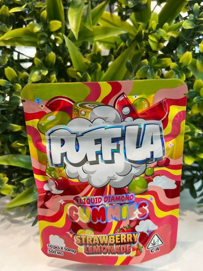 PUFF LA GUMMIES-500mg- STRAWBERRY LEMONADE