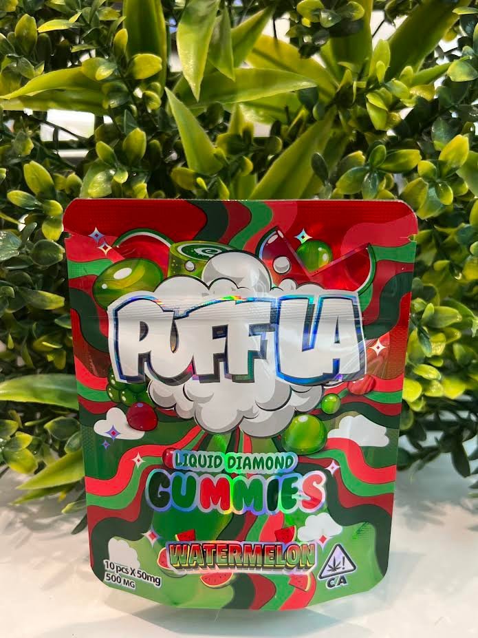 PUFF LA GUMMIES-500mg- WATERMELON