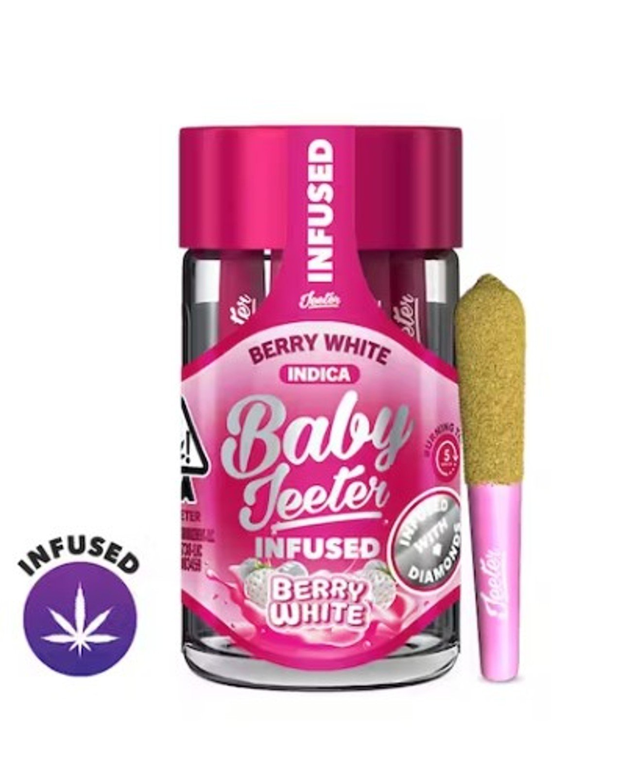 BABY JEETER INFUSED PRE-ROLLS – BERRY WHITE