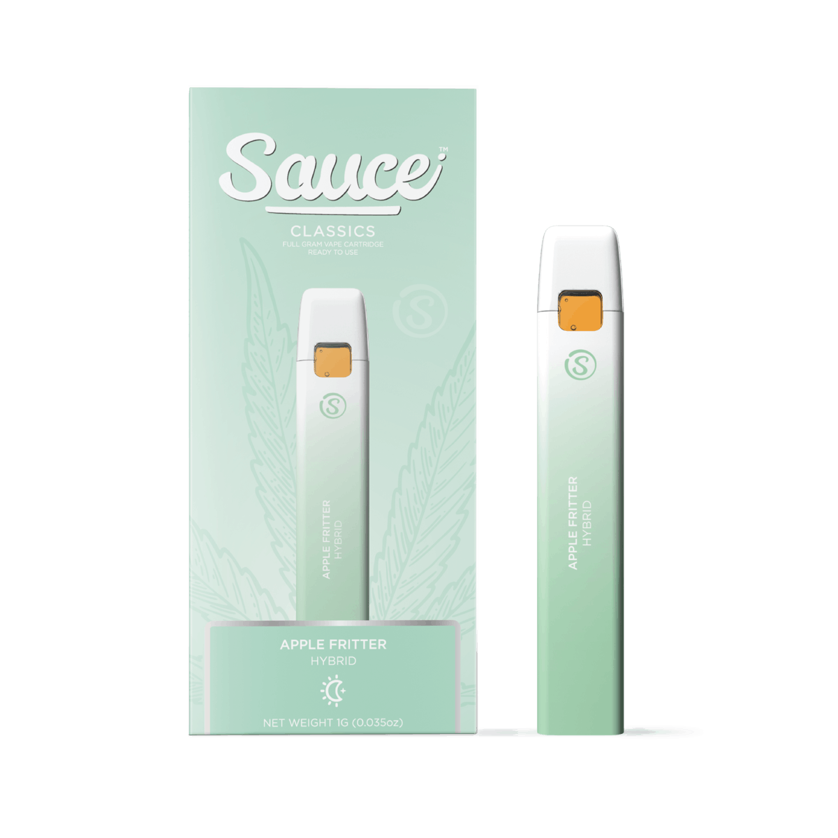 SAUCE- CLASSICS 1G DISPOSABLE- LIVE RESIN- APPLE FRITTER