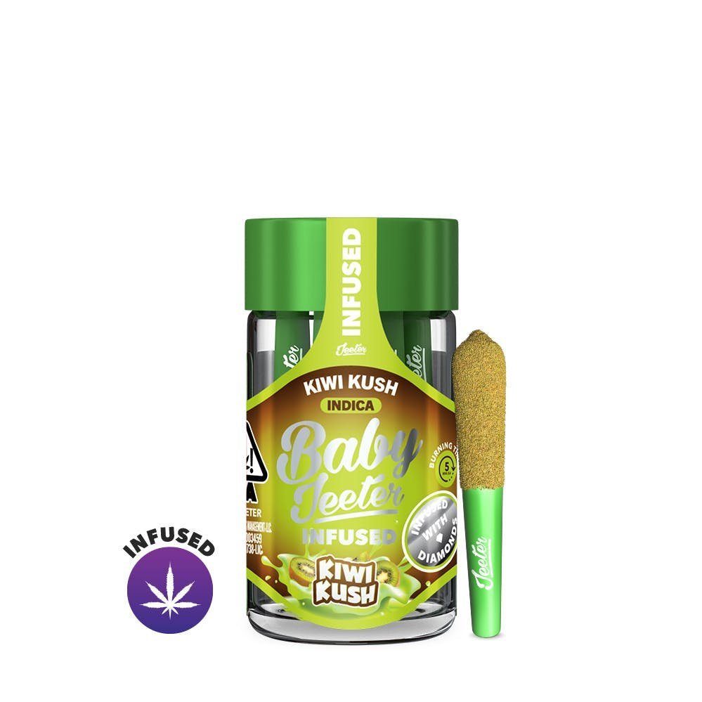 BABY JEETER INFUSED PRE-ROLLS – KIWI KUSH