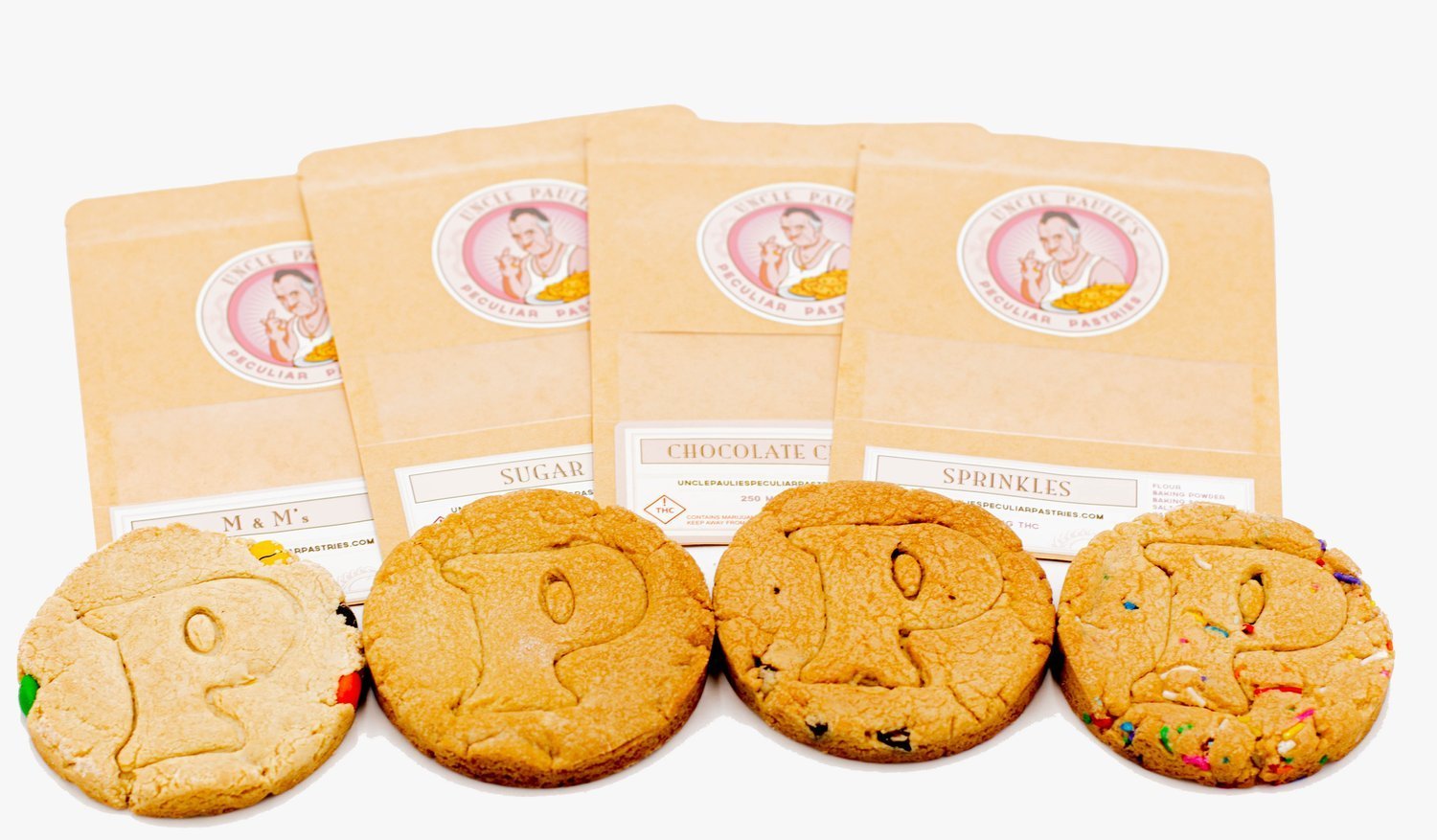 Baked Cookies- Dark Chocolate Chunk w/ Sea Salt- 250MG