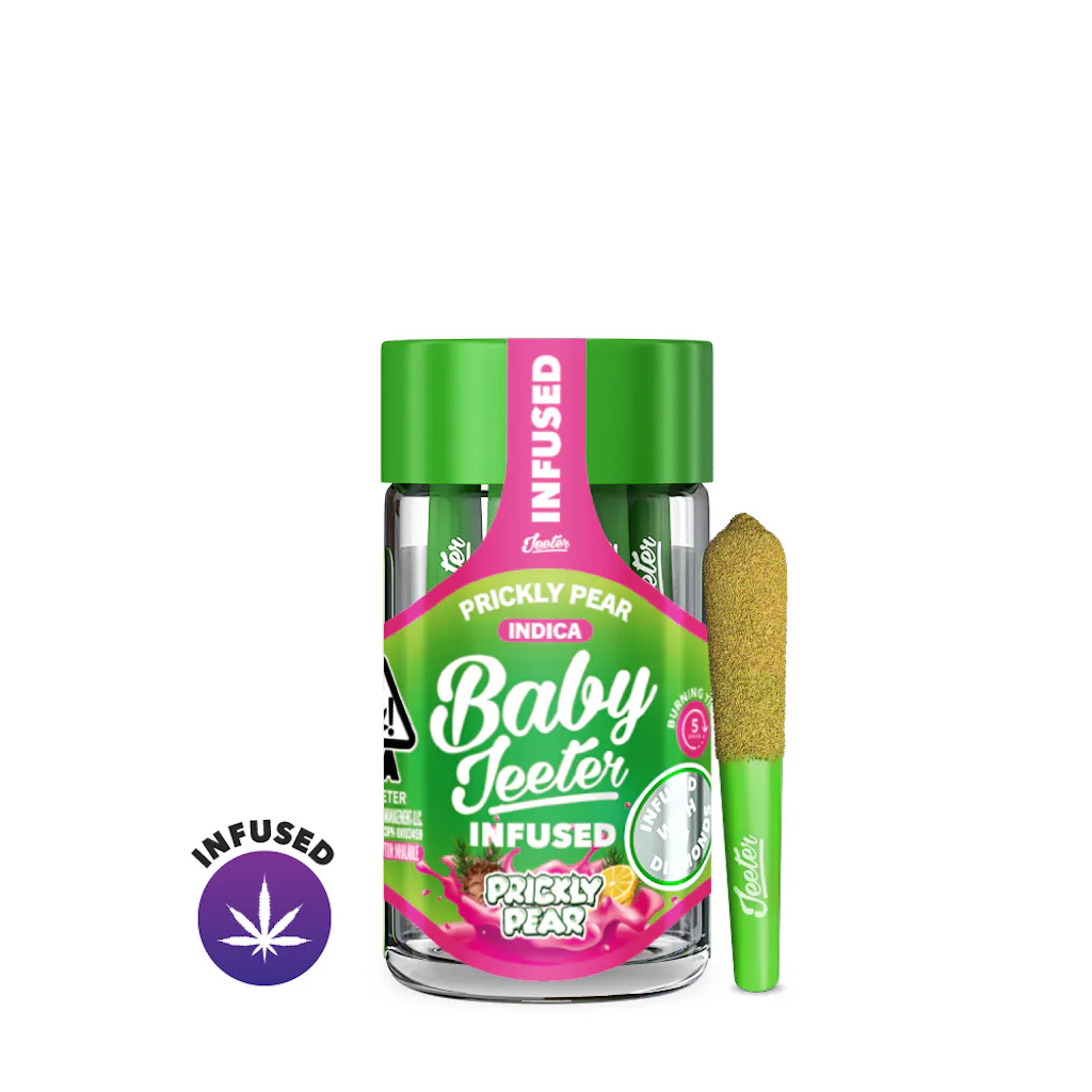 BABY JEETER- INFUSED PRE-ROLLS- PRICKLY PEAR