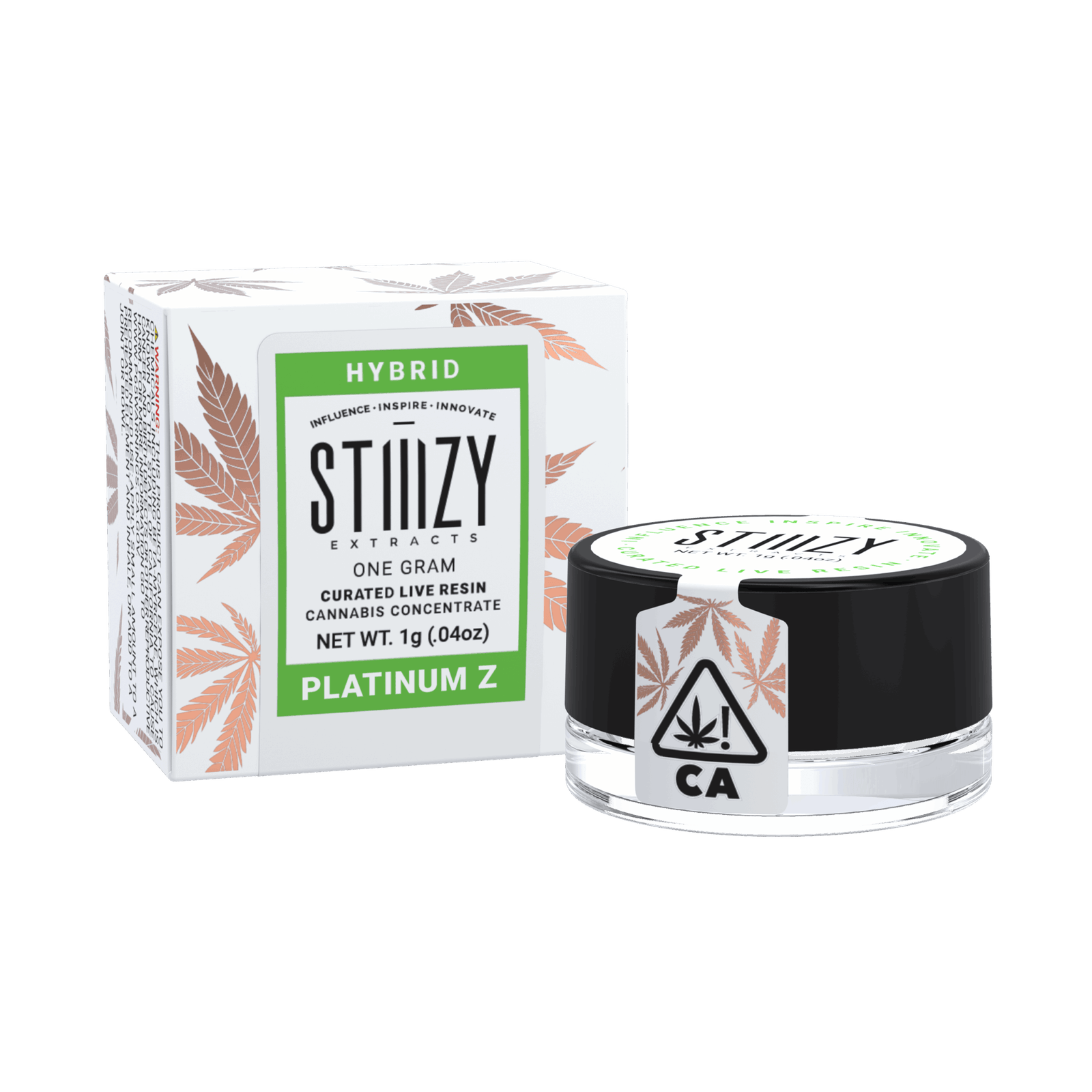 STIIIZY- CURATED LIVE RESIN CONCENTRATE- 1G- PLATINUM Z