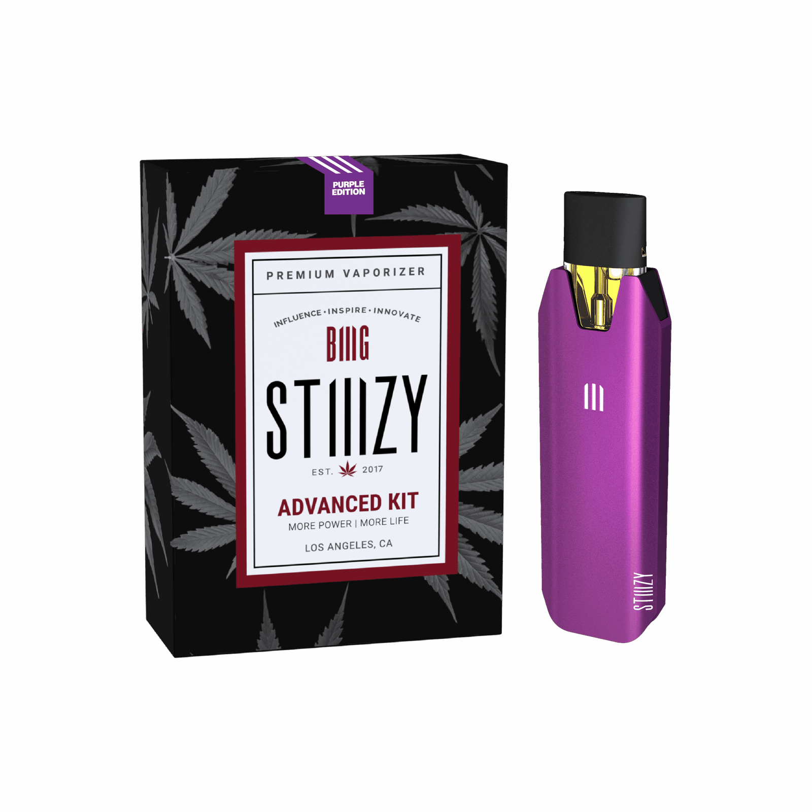 OFFICIAL STIIIZY BIIIG ADVANCED KIT BATTERY- PURPLE EDITION