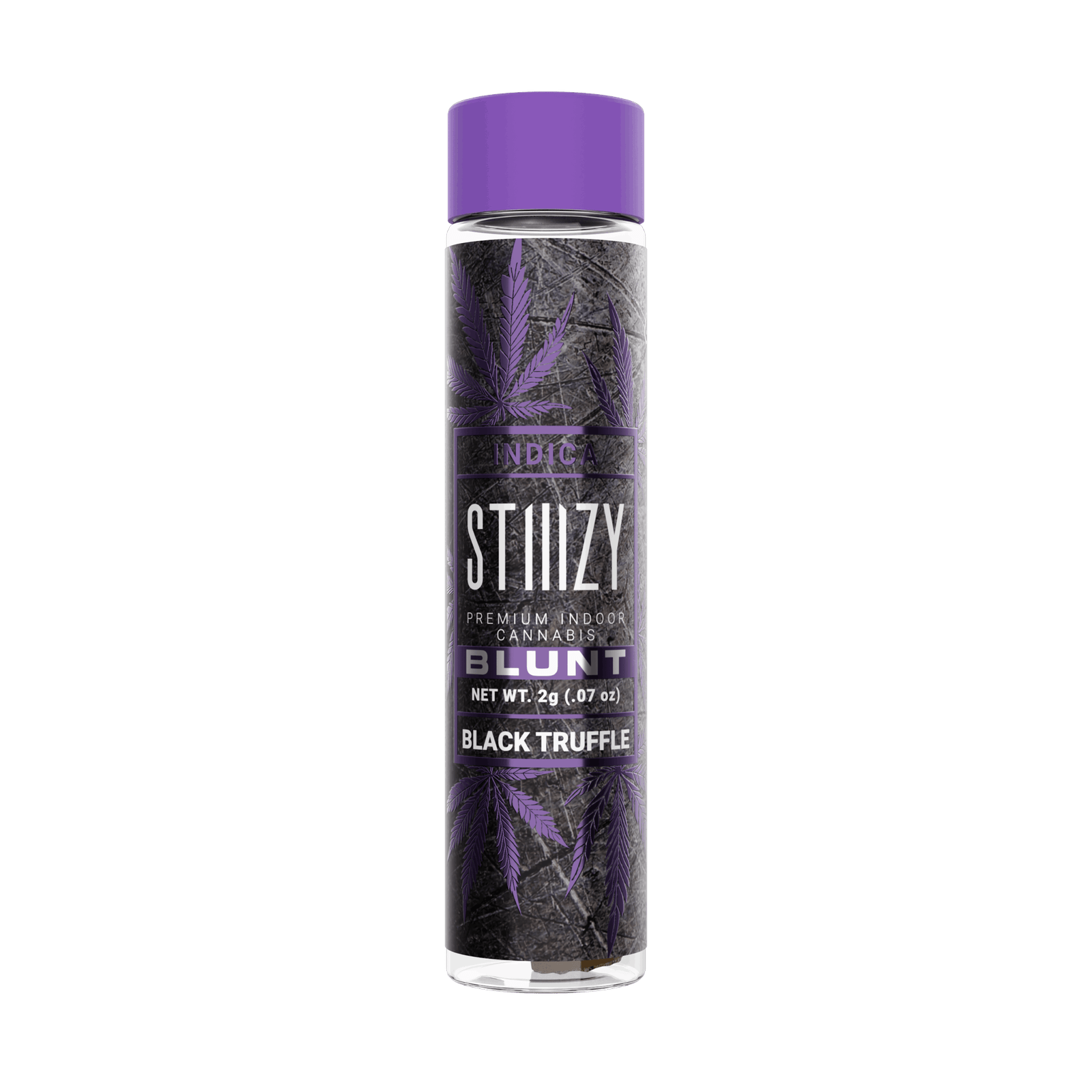 STIIIZY- PREMIUM INDOOR CANNABIS- 2G BLUNT- BLACK TRUFFLE