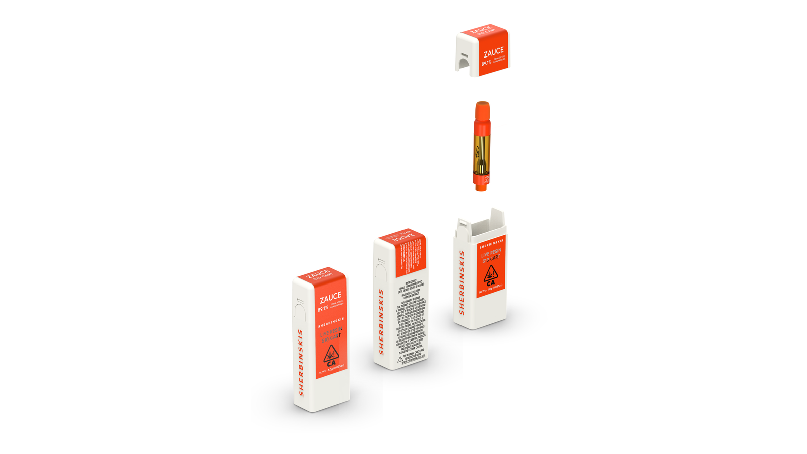 SHERBINSKI- Live Resin 1g Cartridge- TANGIE SHERBERT