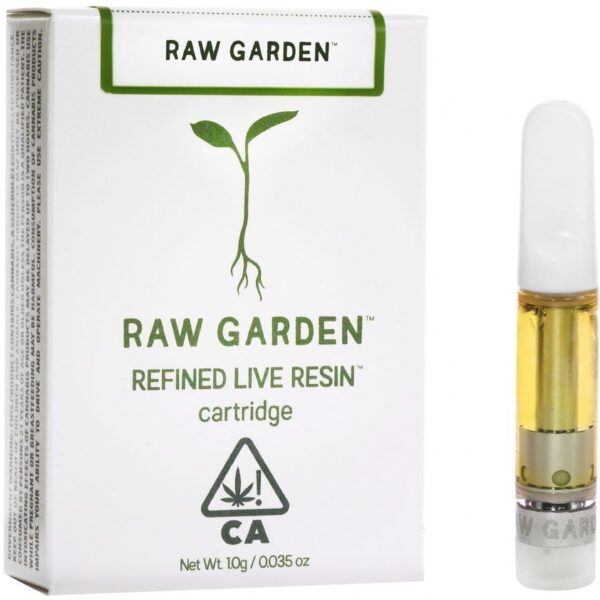 RAW GARDEN LIVE RESIN CARTRIDGE- LEMON OZ