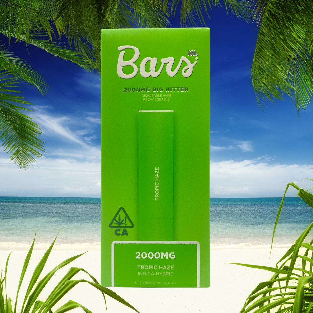 BARS- DISPOSABLE VAPE 2G- TROPIC HAZE