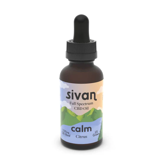Sivan- CBD Oil- (CALM) 1500mg- Citrus