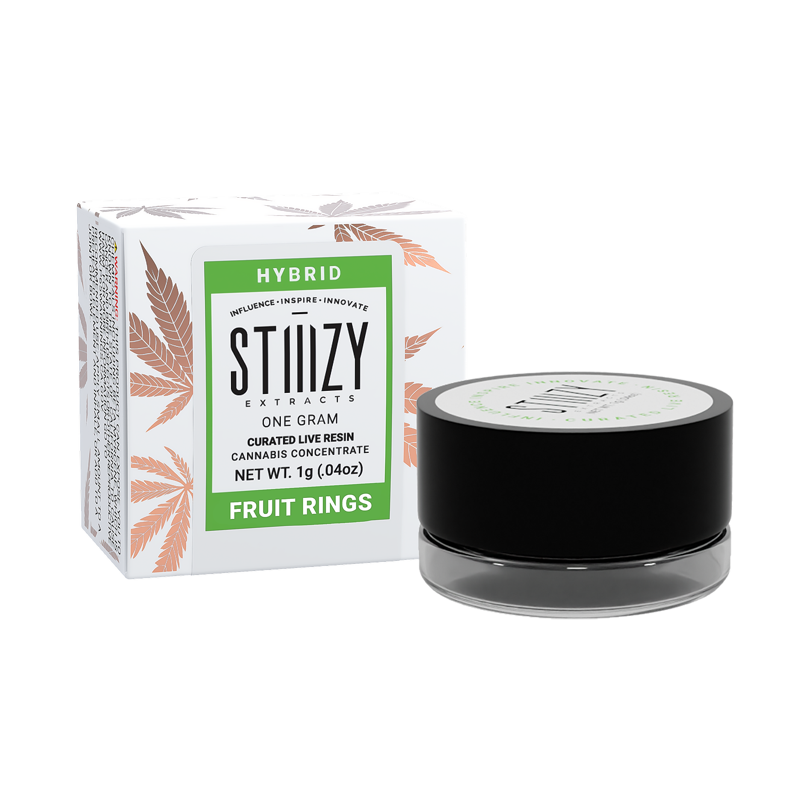 STIIIZY- CURATED LIVE RESIN CONCENTRATE- 1G- FRUIT RINGS