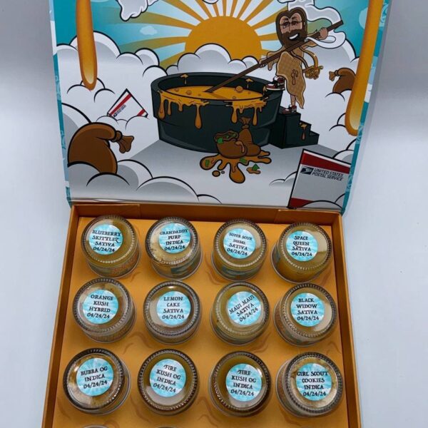Dab Jesus Wax Baller box 16 Ounce in 1box