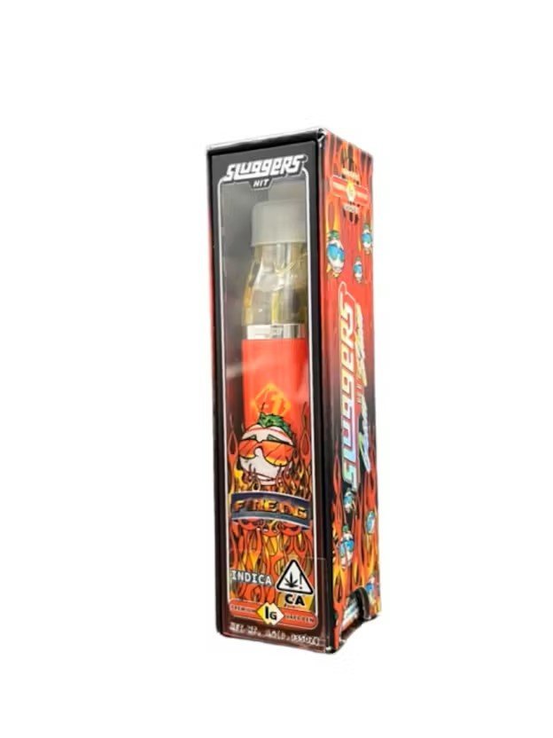 SLUGGERS- PREMIUM CANNABIS- VAPE PEN 1G- FIRE OG