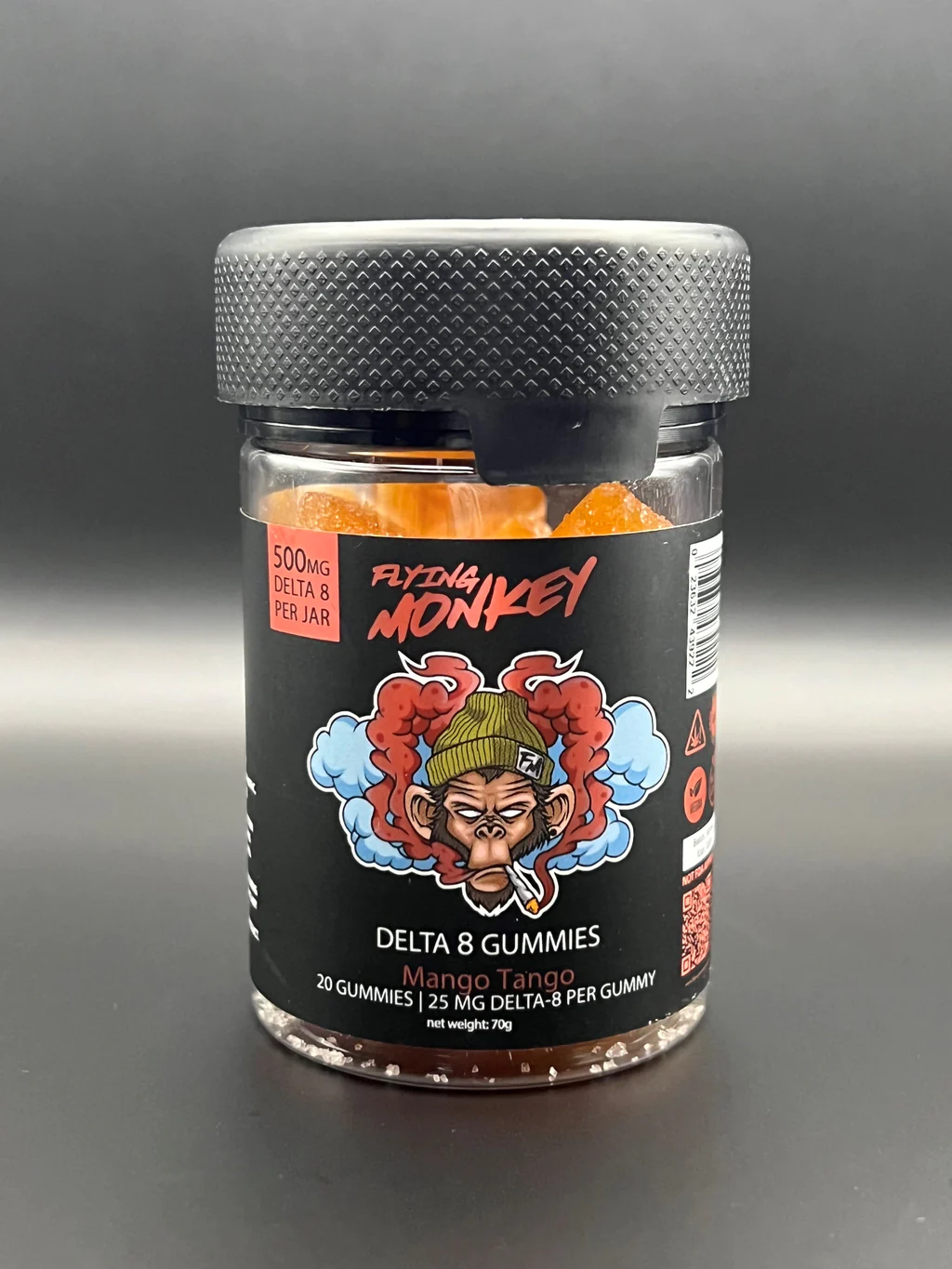 Flying Monkey Delta 8 gummies 25mg (20 Pieces)