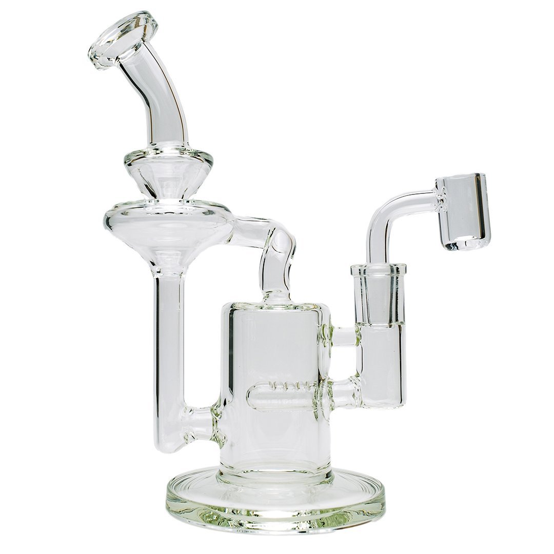 The Hydra Recycler Dab Rig with Quartz Banger