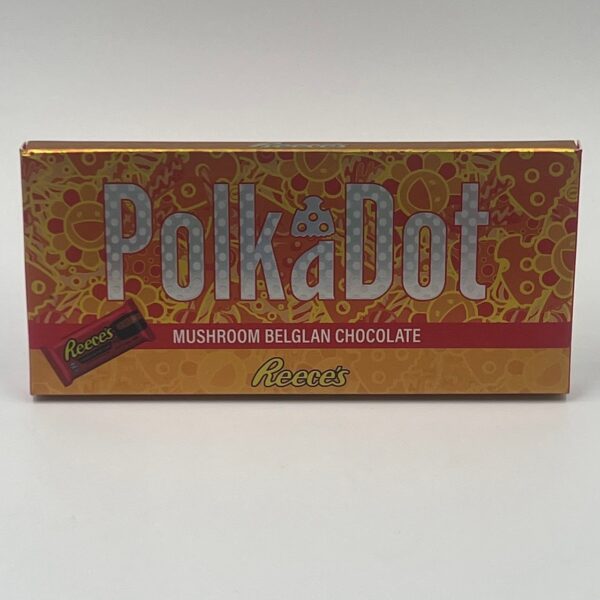 POLKADOT MUSHROOM BELGIAN CHOCOLATE 800 MG REECE’S