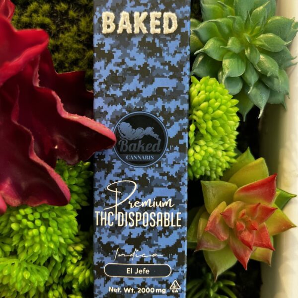 BAKED- Premium THC Oil 2g Disposable- EL JEFE