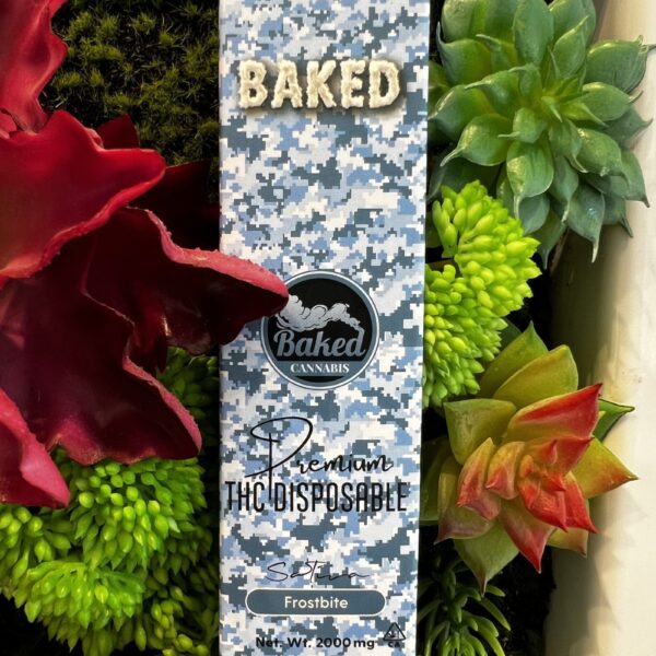 BAKED- Premium THC Oil 2g Disposable- FROSTBITE