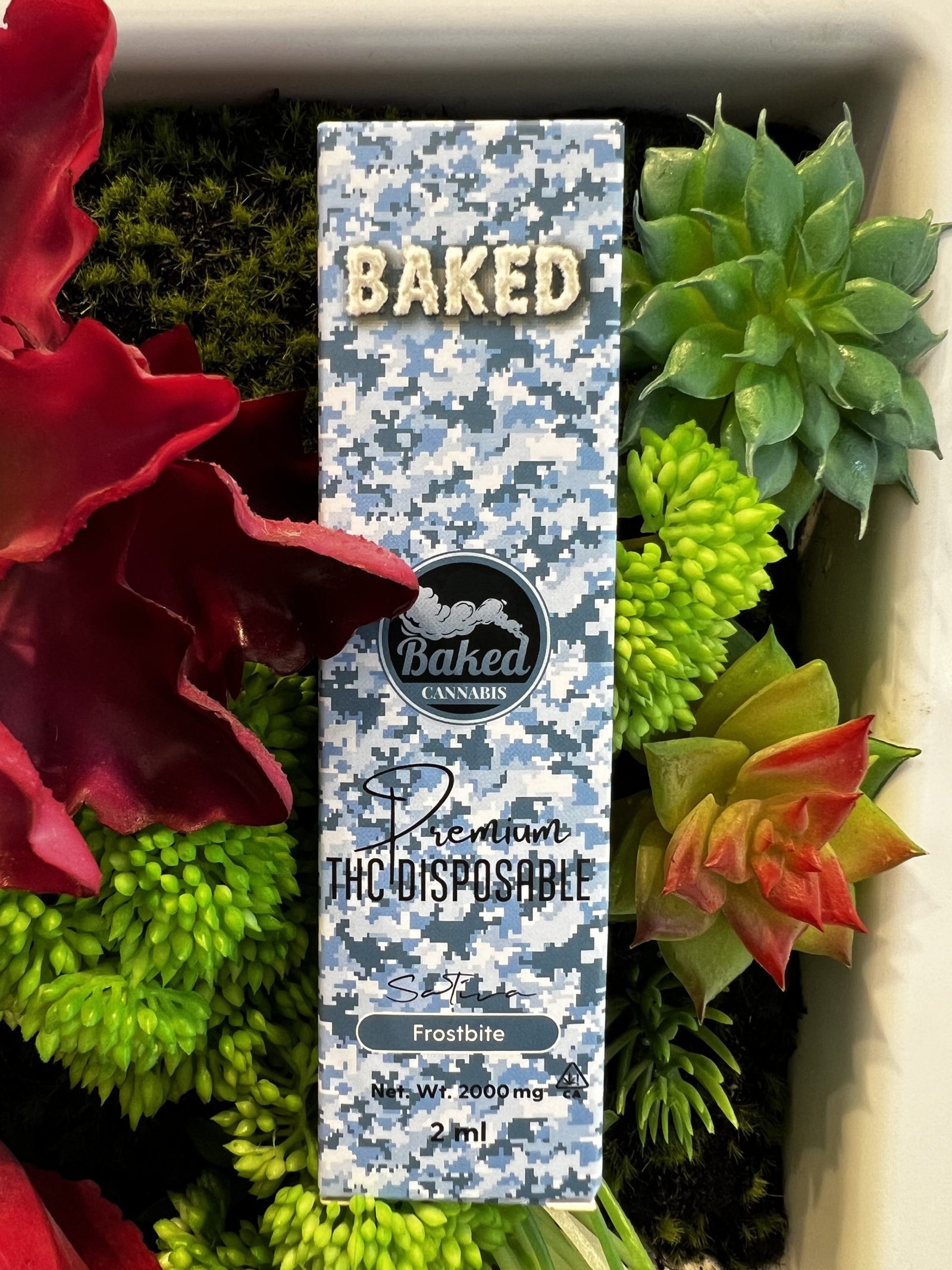 BAKED- Premium THC Oil 2g Disposable- FROSTBITE