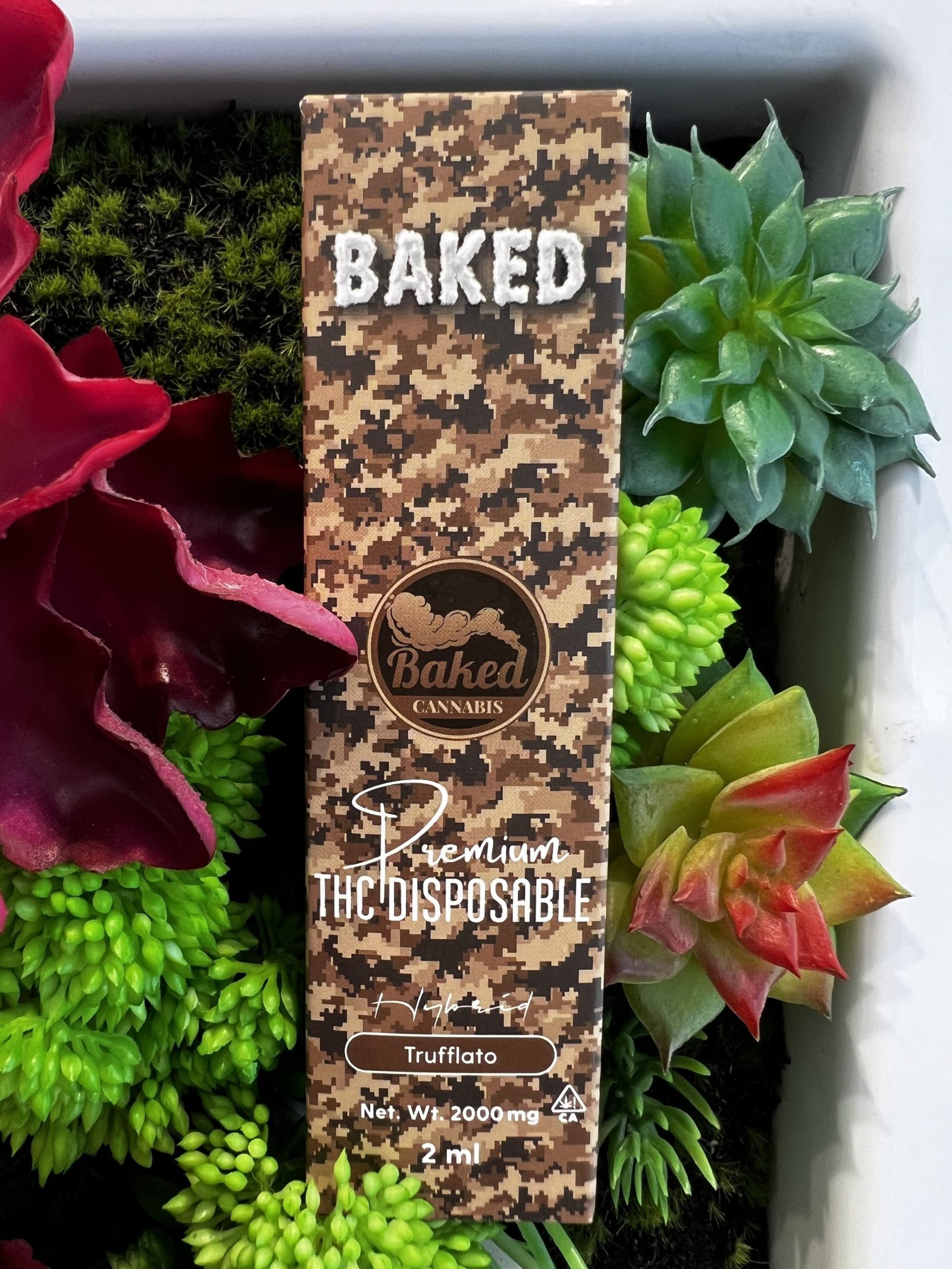 BAKED- Premium THC Oil 2g Disposable- TRUFFLATO