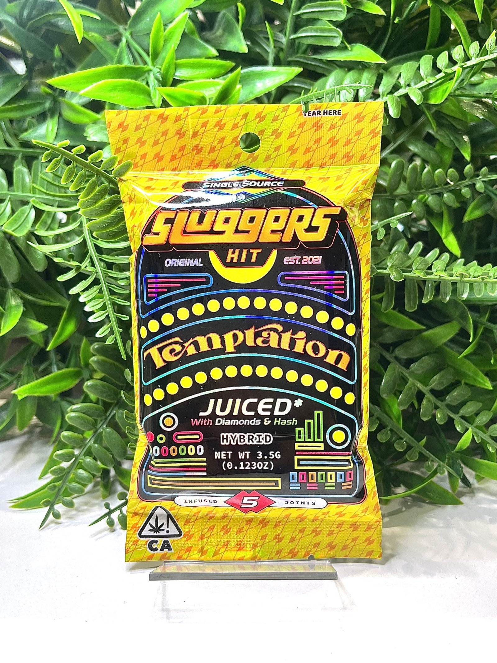 SLUGGERS- INFUSED JOINTS 5PCK- TEMPTATION