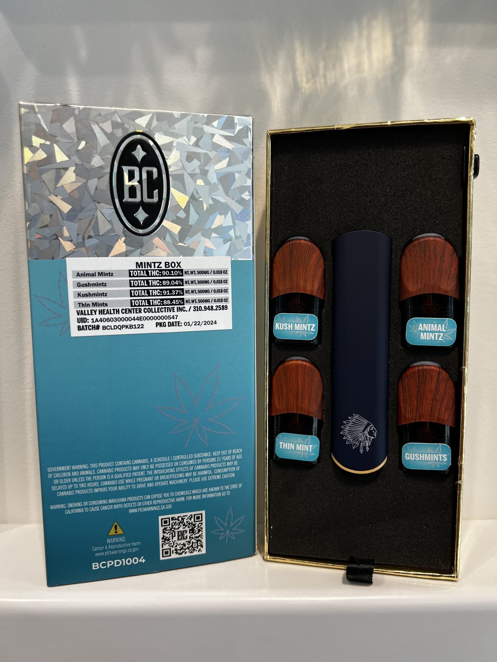 BIG CHIEF- On The Go QUAD POD- Liquid Diamonds Limited Edition- MINTZ BOX
