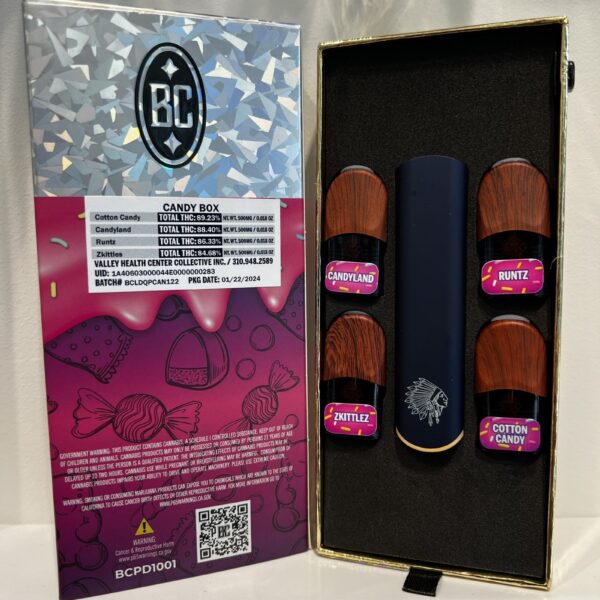 BIG CHIEF- On The Go QUAD POD- Liquid Diamonds Limited Edition- CANDY BOX