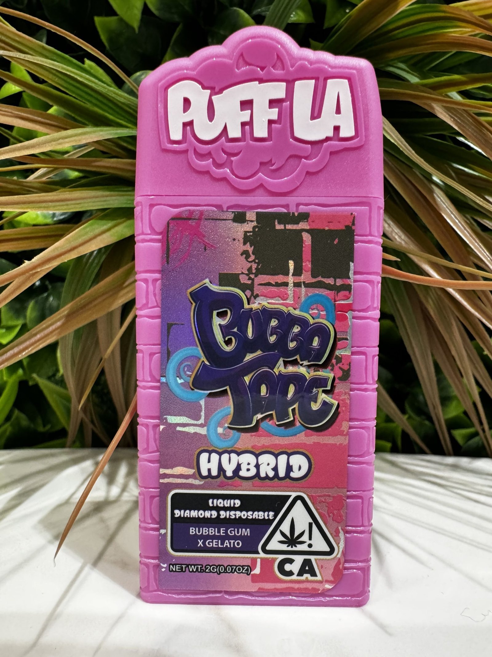 PUFF LA- 2g Disposable- Liquid Diamond- BUBBA TAPE