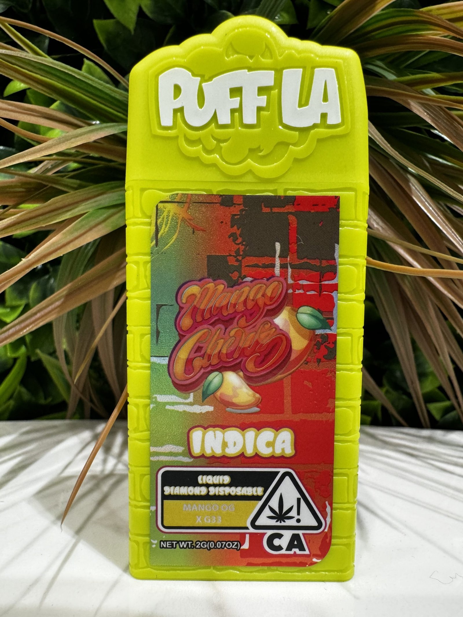 PUFF LA- 2g Disposable- Liquid Diamond- MANGO CHEWZ