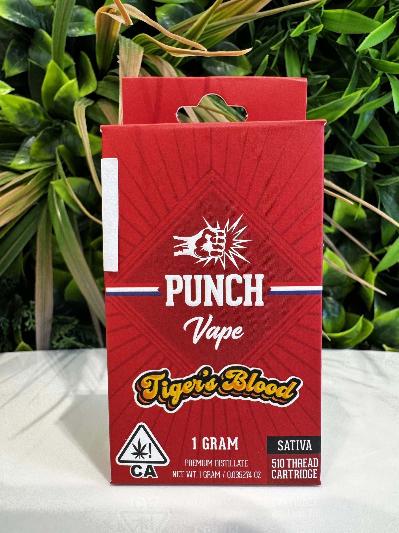 PUNCH Vape- 1G CARTRIDGE- TIGERS BLOOD