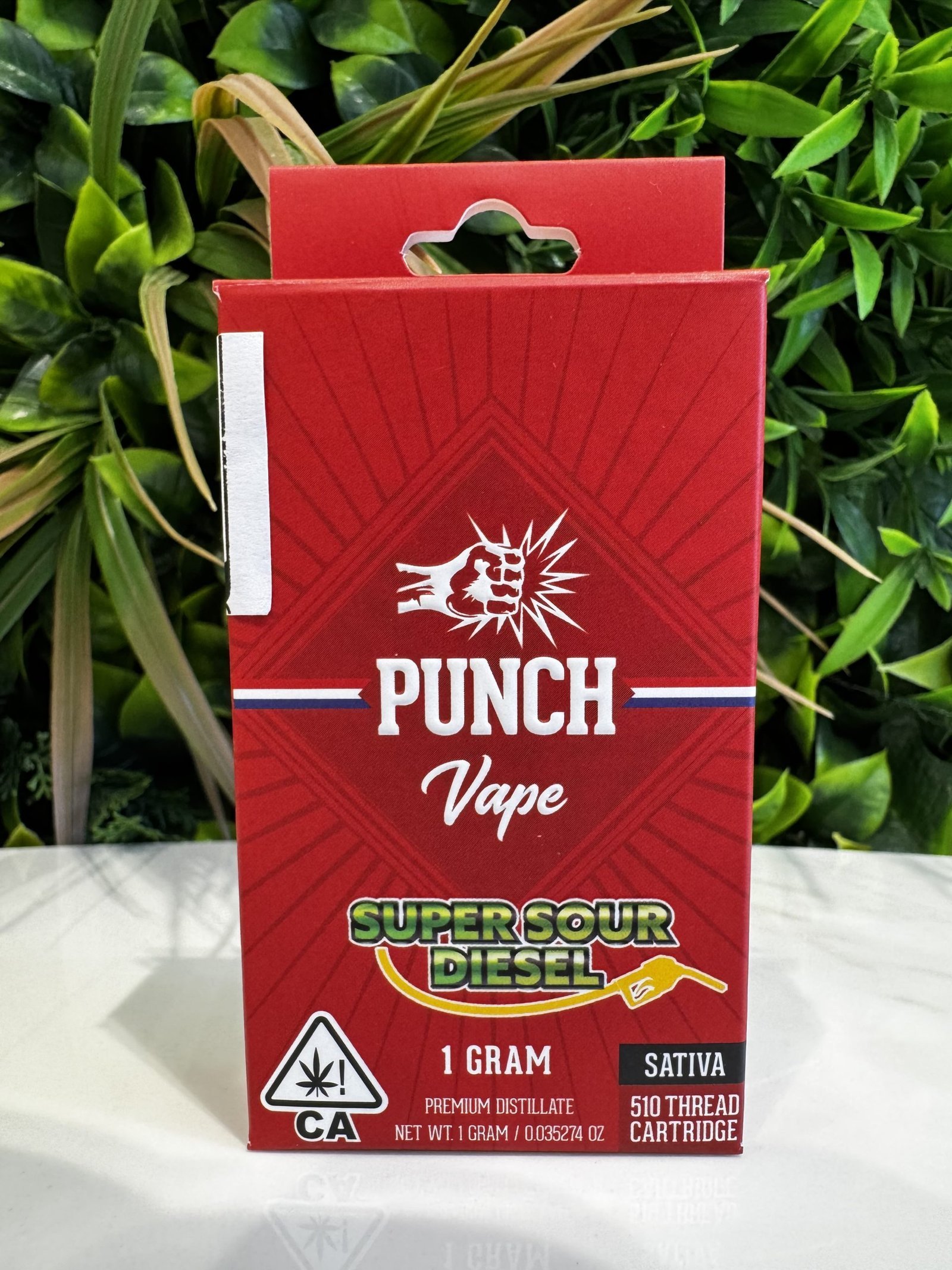 PUNCH Vape- 1G CARTRIDGE- SUPER SOUR DIESEL