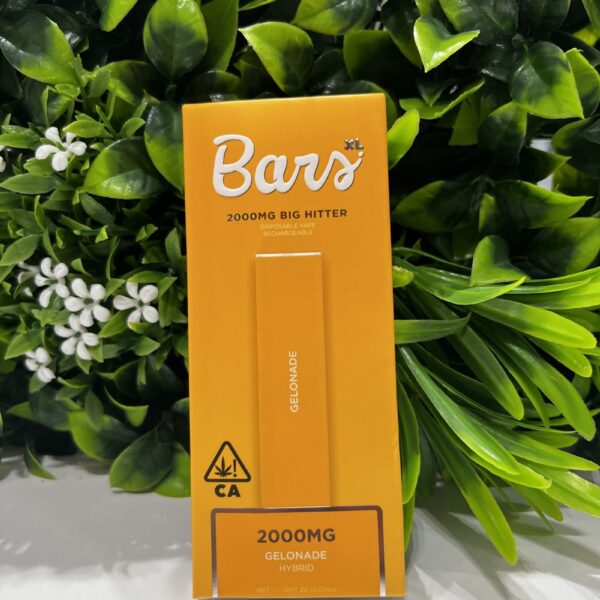 BARS- DISPOSABLE VAPE 2G- GELONADE