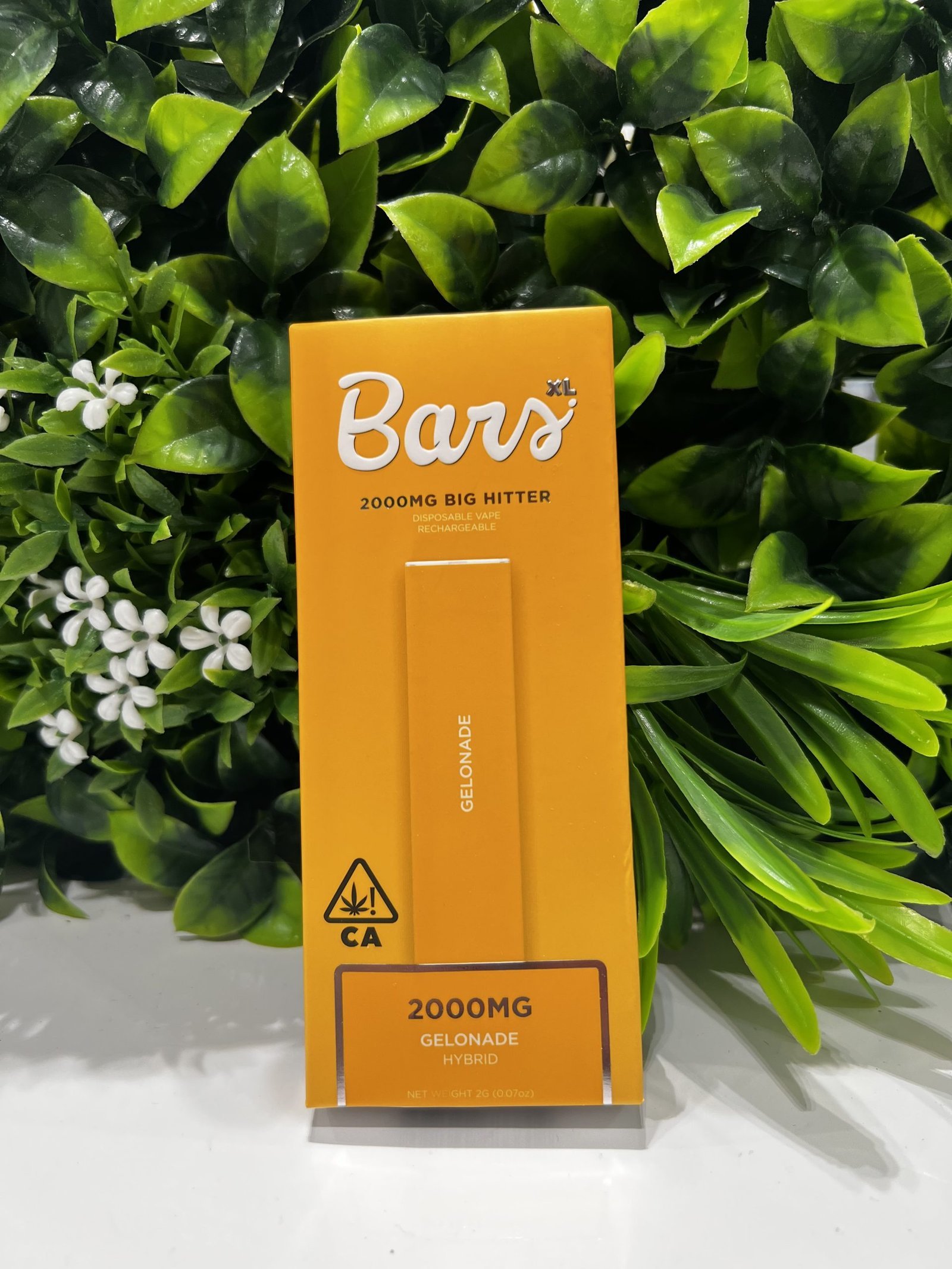 BARS- DISPOSABLE VAPE 2G- GELONADE