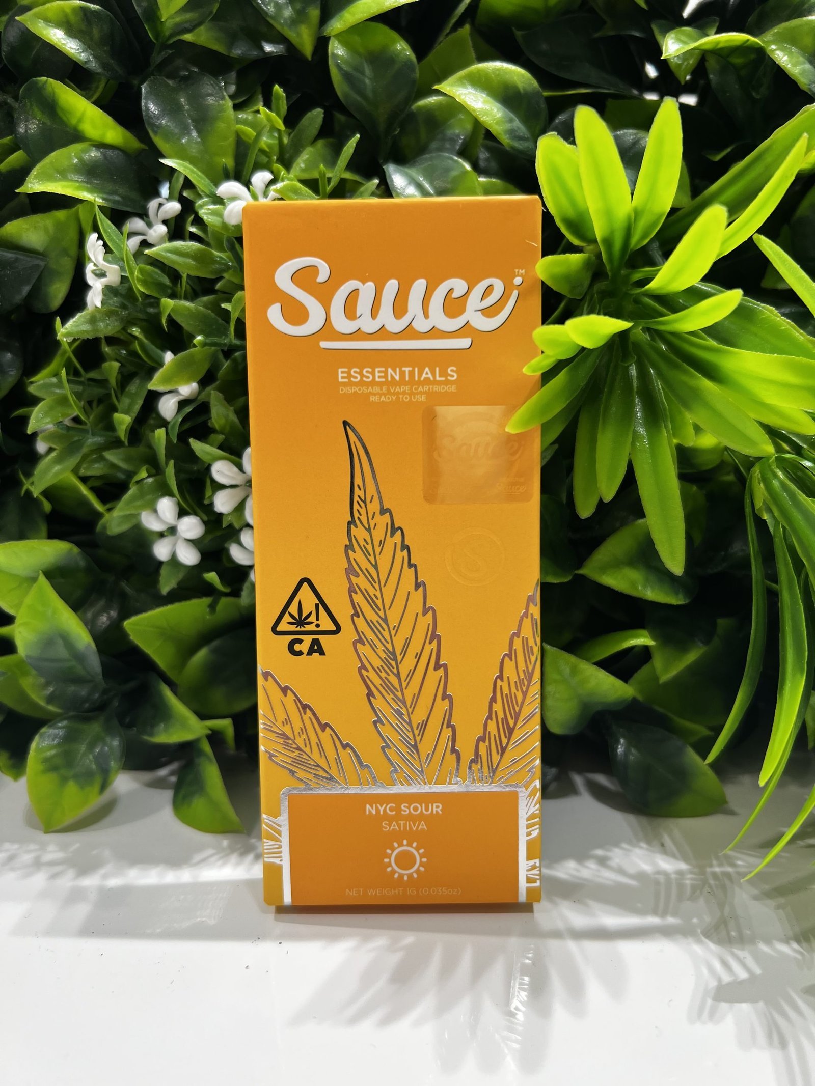 Sauce- Disposable 1g vape- Live Resin- NYC Sour