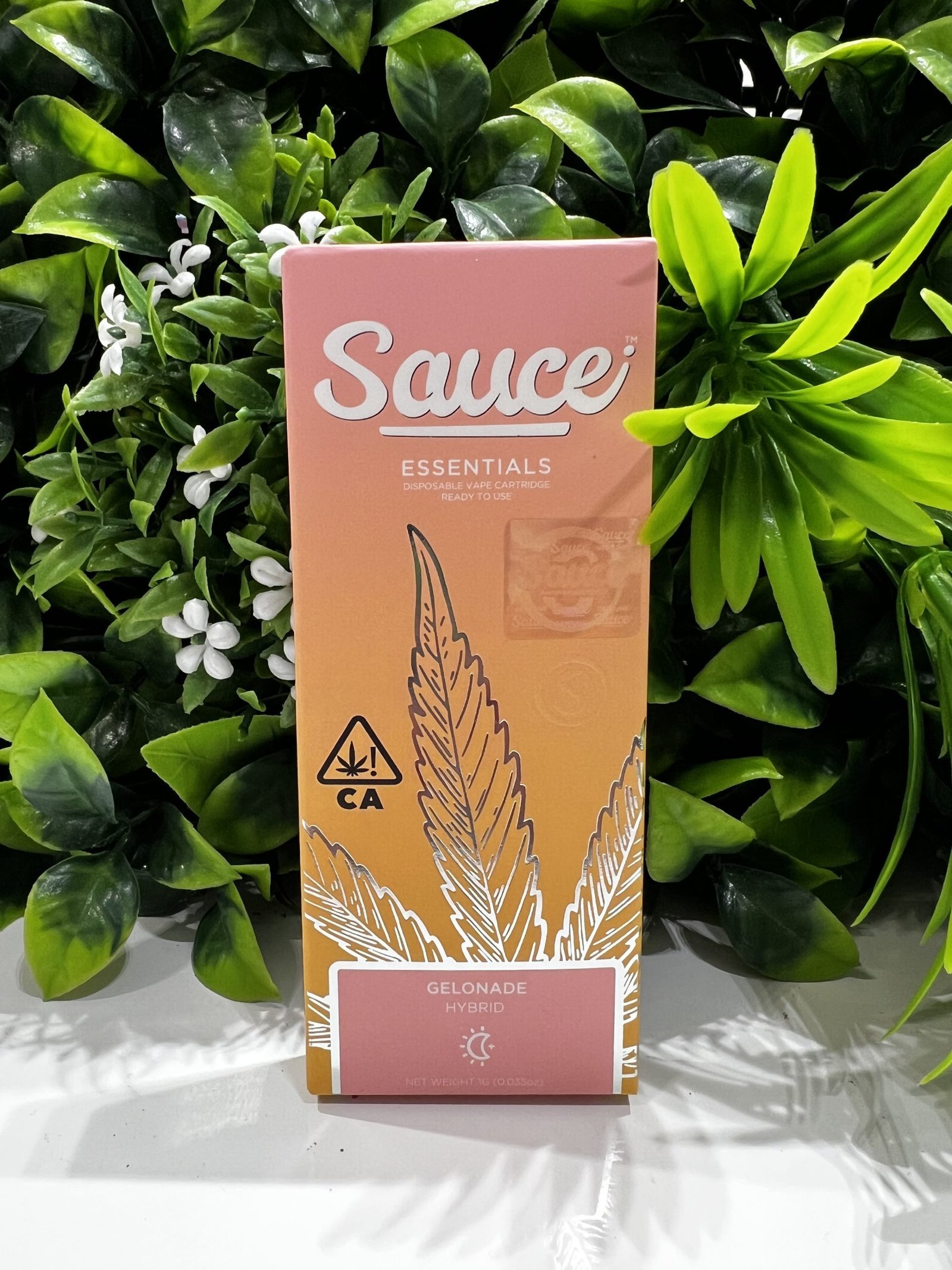 Sauce- Disposable 1g vape- Live Resin- Gelonade