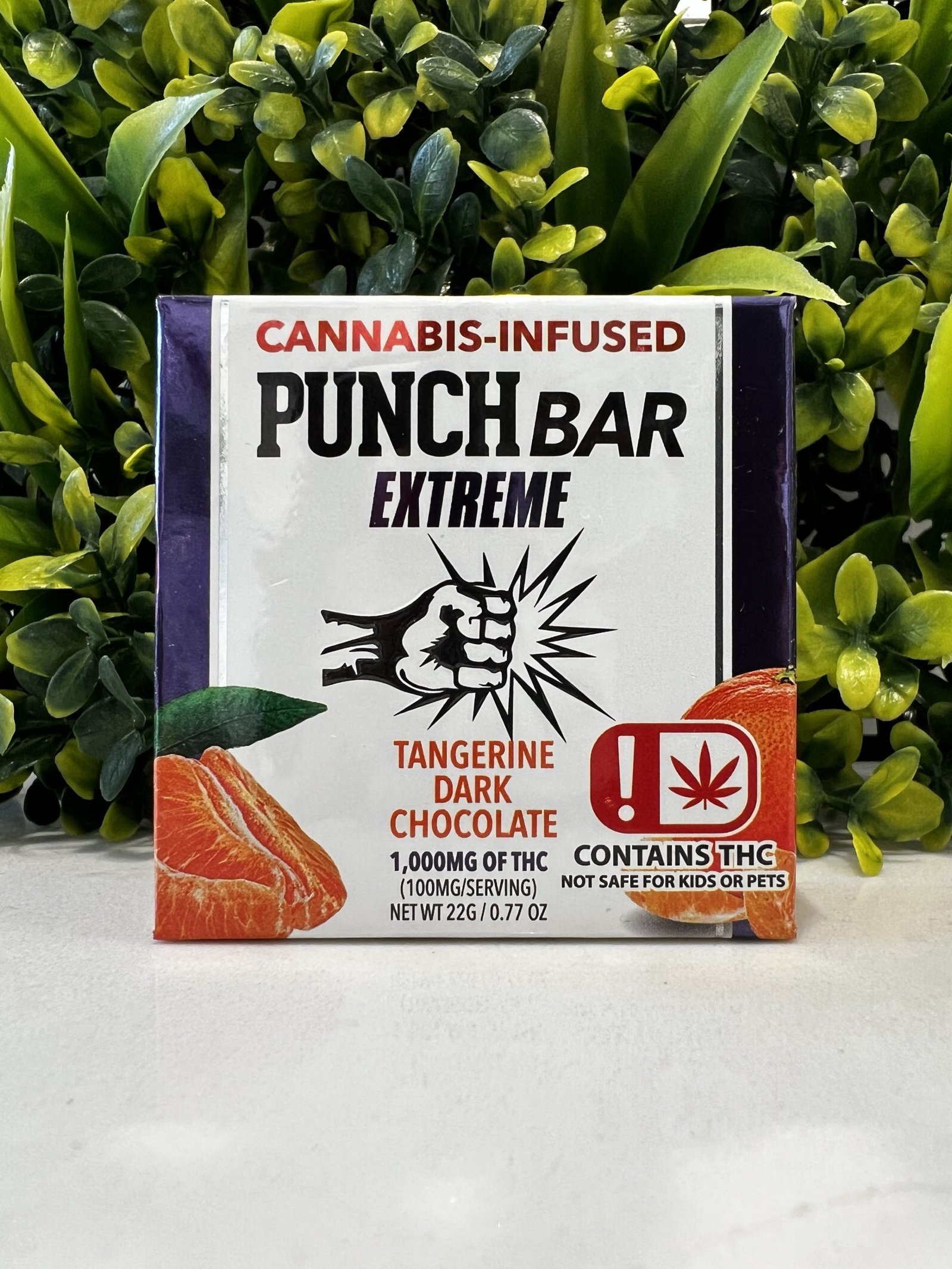 PUNCH BAR EXTREME- 1000MG- TANGERINE DARK CHOCOLATE