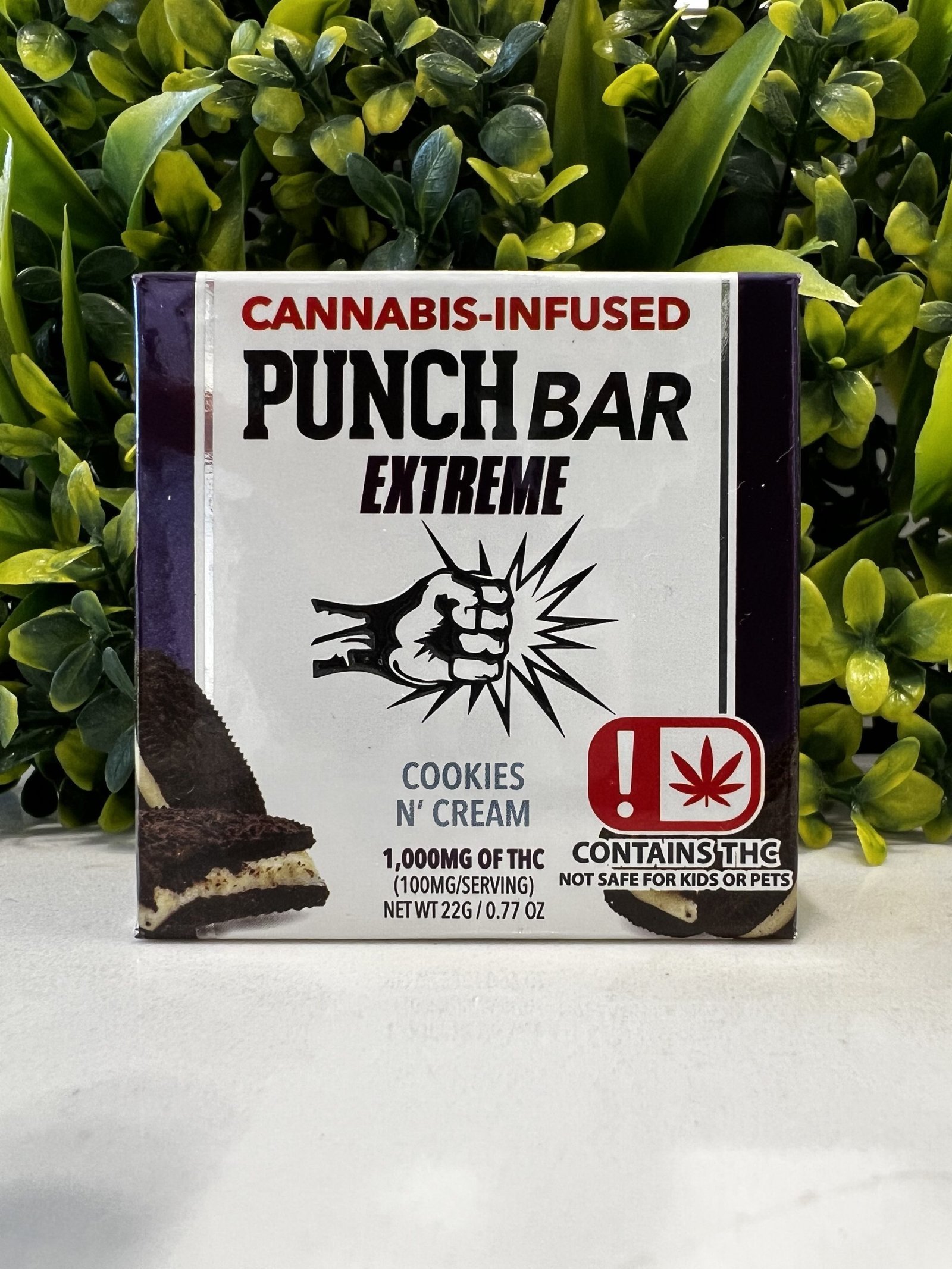 PUNCH BAR EXTREME- 1000MG- COOKIES N’ CREAM