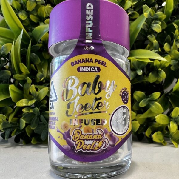 BABY JEETER- INFUSED PRE-ROLLS- BANANA PEEL
