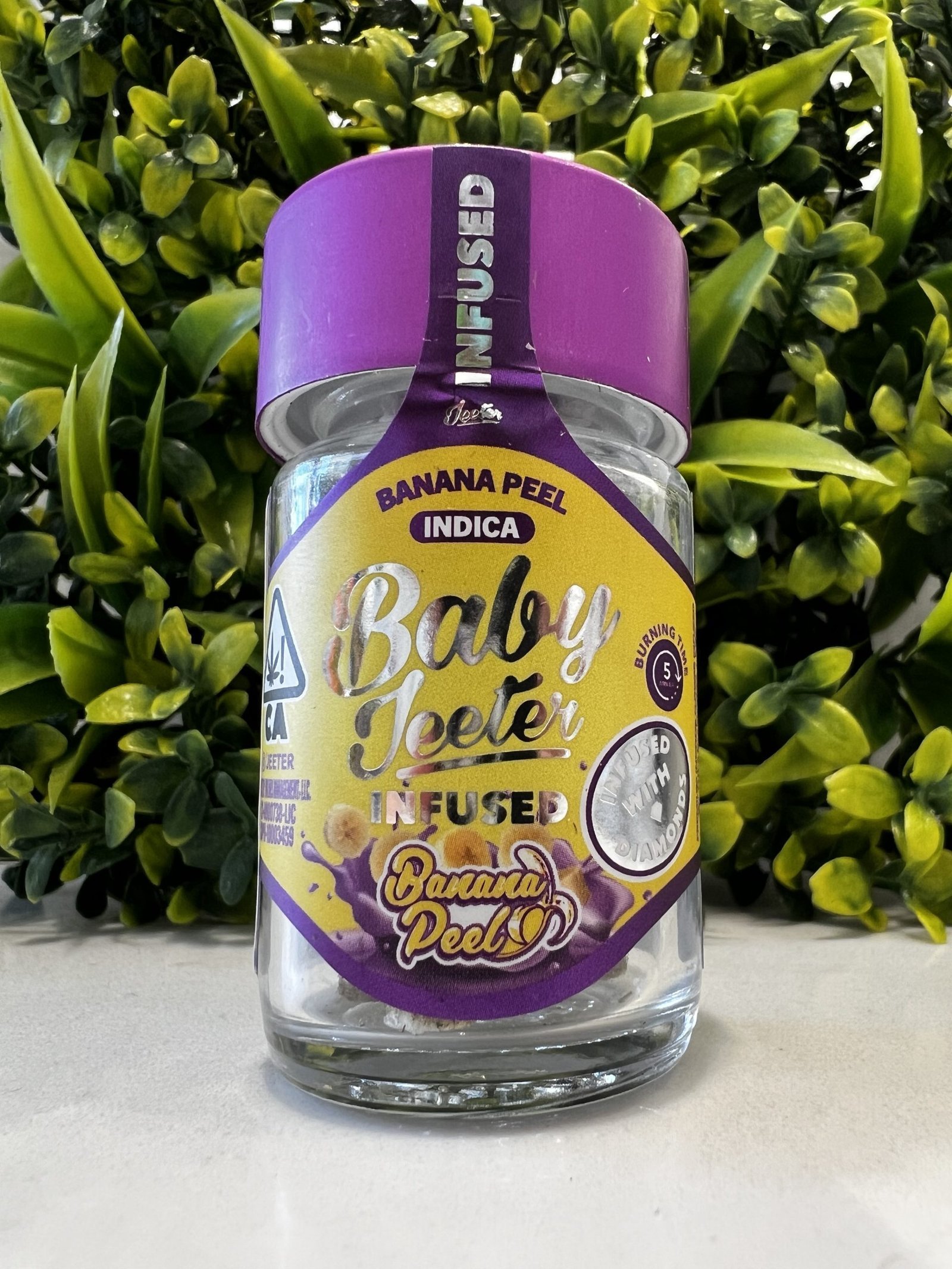 BABY JEETER- INFUSED PRE-ROLLS- BANANA PEEL