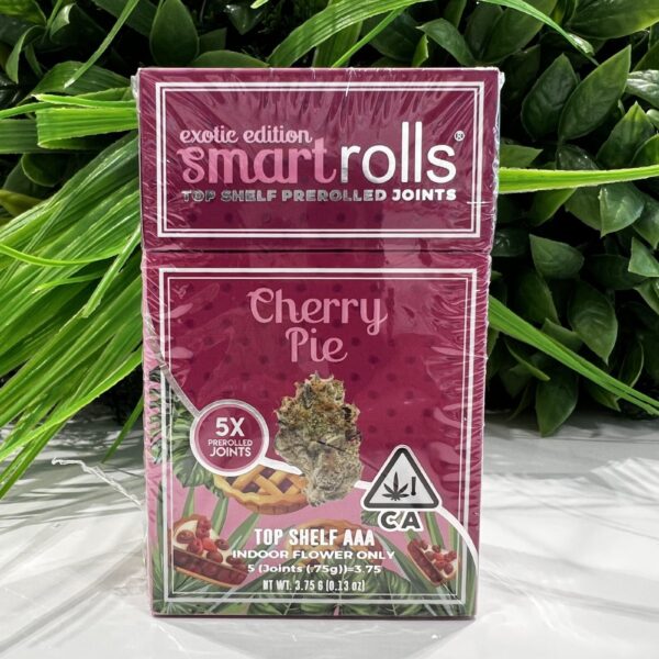 SMART ROLLS- TOP SHELF PRE ROLLED JOINTS- CHERRY PIE