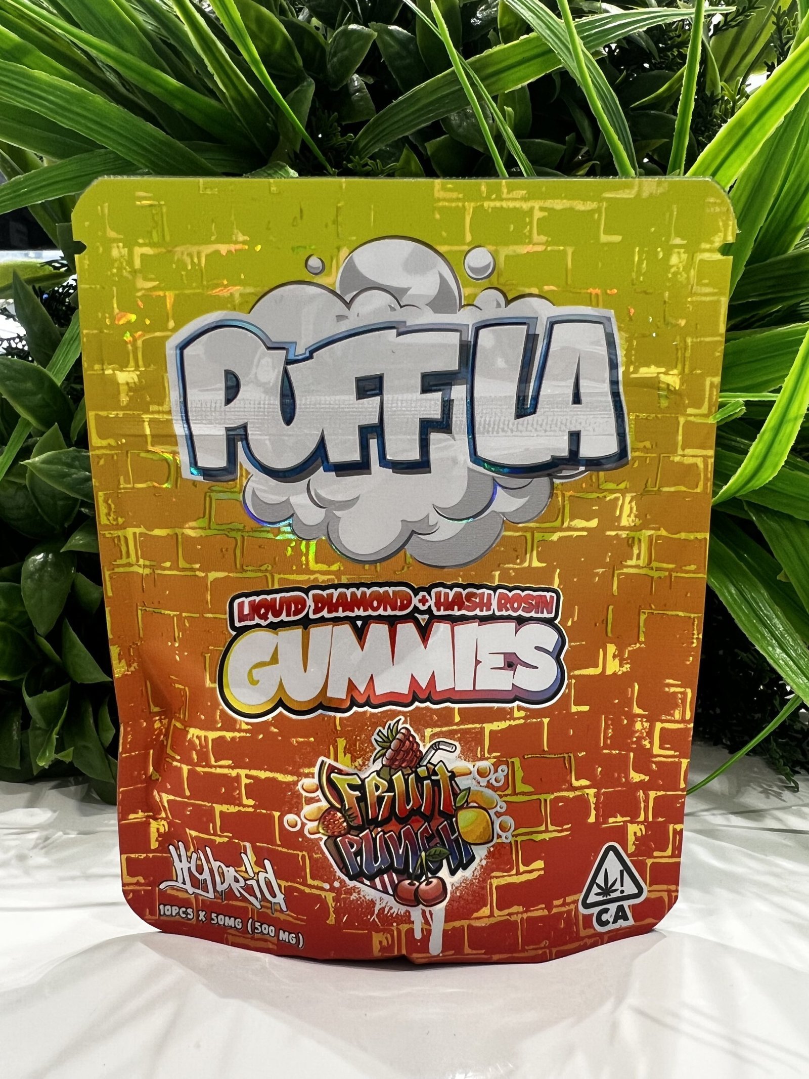 PUFF LA GUMMIES- HASH INFUSED 500mg- FRUIT PUNCH